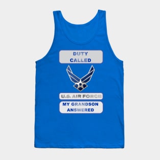 DutyCalledAirForce Grandson Tank Top